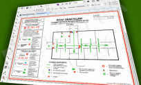 Разработка планов эвакуации при пожаре
